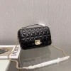 MK Sheepskin Bag Black Size: 25CmX16cmX8.5cm - Image 10