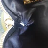 Matelasse metal chain shoulder strap with zipper pocket size: 17 2.5 9 Length: 115cm - Image 12