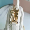 Matelasse metal chain shoulder strap with zipper pocket size: 17 2.5 9 Length: 115cm - Image 11
