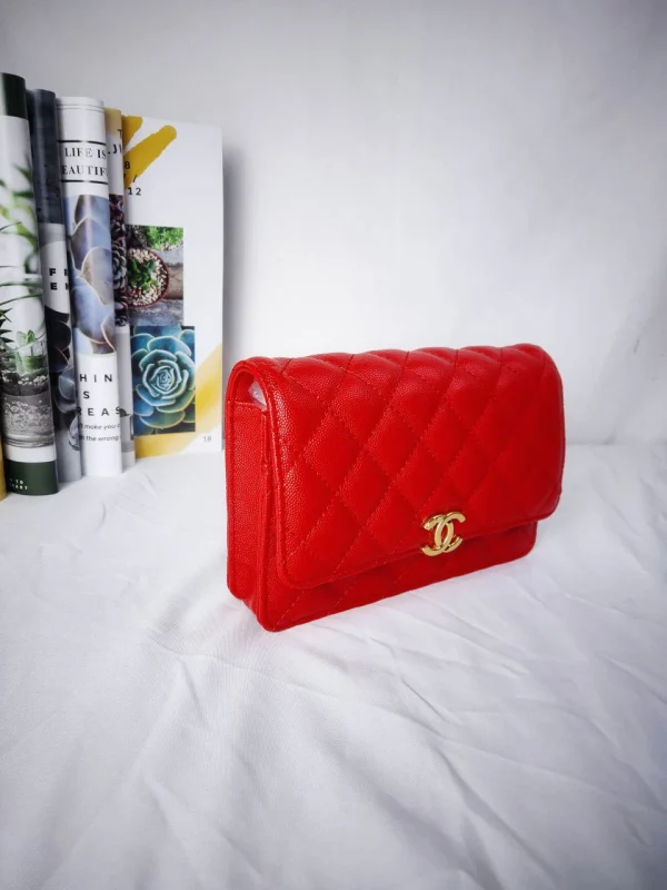 Ball grain leather Size: 19x12.5x3.5cm Style: 1913 - Image 8