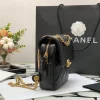 Black Vintage Backpack Size:20x19x8cm - Image 5