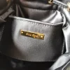 Matelasse metal chain shoulder strap with zipper pocket size: 17 2.5 9 Length: 115cm - Image 4