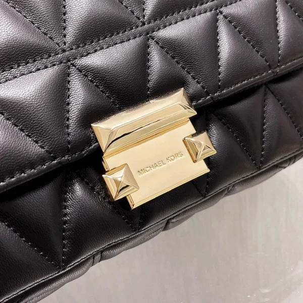 MK Sheepskin Bag Black Size: 25CmX16cmX8.5cm - Image 17