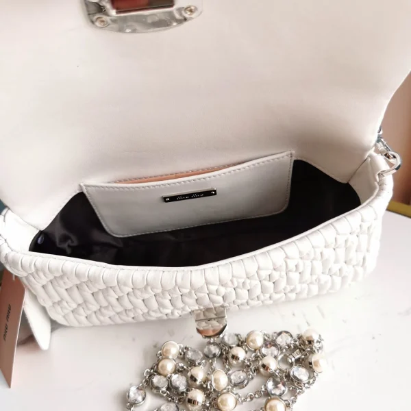 Miu Miu Diamond Chain Bag size: 22.5, 4.5, 12 - Image 4