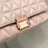 MK small fragrant style sheepskin bag chain pink Size: 25CmX16cmX8.5cm - Image 8