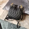 Matelasse metal chain shoulder strap with zipper pocket size: 17 2.5 9 Length: 115cm - Image 9