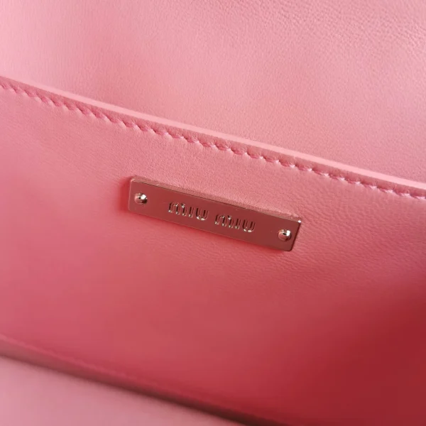 Miu Miu cherry blossom pink Model: 5BD084# size: 20, 5.5, 12 - Image 4
