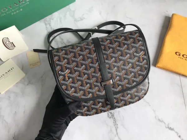Belvdre Single Strip Messenger Bag Model: GY020198 Size: 21*16cm - Image 6