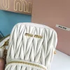 Matelasse metal chain shoulder strap with zipper pocket size: 17 2.5 9 Length: 115cm - Image 15