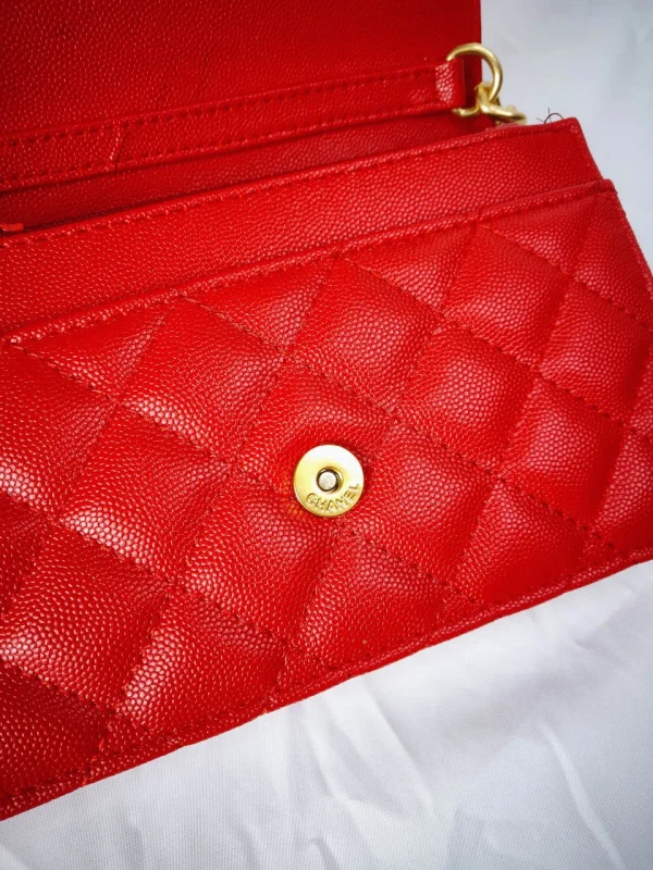 Ball grain leather Size: 19x12.5x3.5cm Style: 1913 - Image 2