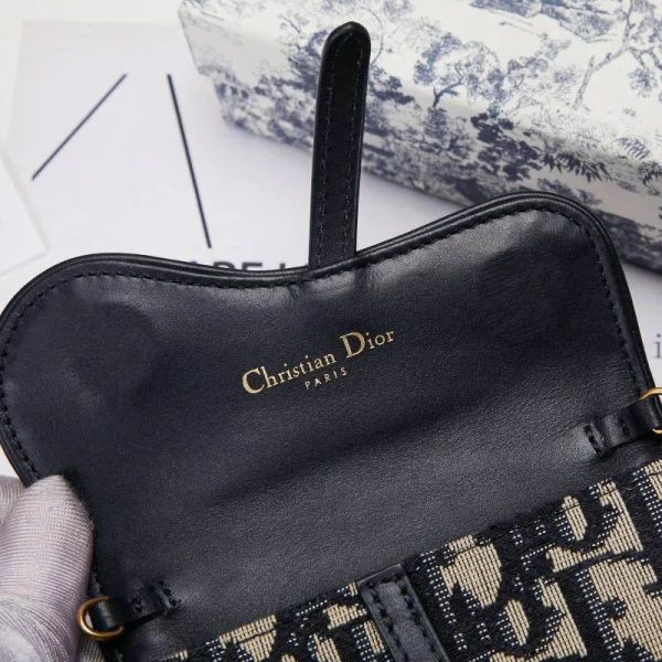 Blue Jacquard Clutch Bag Size: 11.5 x 7.5 x 2 cm Ref: S5654CTZQ_M928 - Image 12
