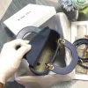 Blue Sheepskin Bag Size: 17cm - Image 3