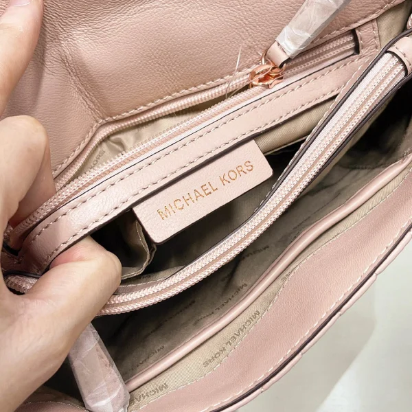 MK small fragrant style sheepskin bag chain pink Size: 25CmX16cmX8.5cm - Image 2