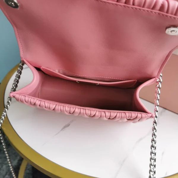 Miu Miu cherry blossom pink Model: 5BD084# size: 20, 5.5, 12 - Image 5