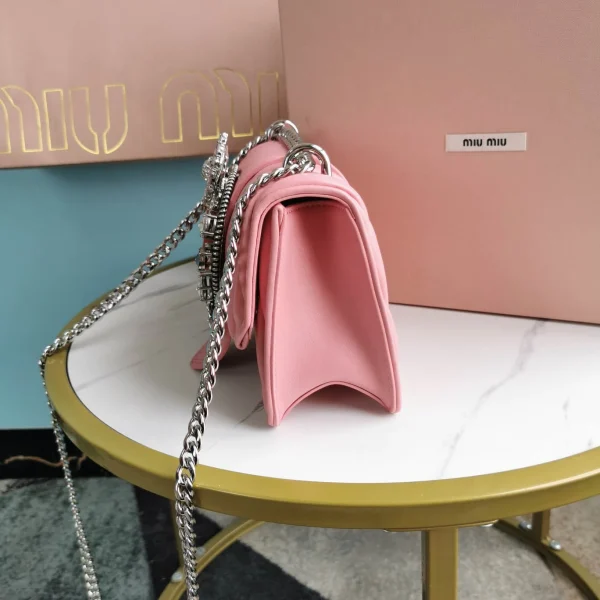 Miu Miu cherry blossom pink Model: 5BD084# size: 20, 5.5, 12 - Image 8