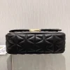 MK Sheepskin Bag Black Size: 25CmX16cmX8.5cm - Image 12