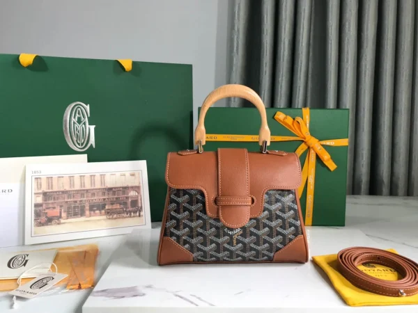 Goyard mini Saigon Saigon bag Size: 20x14.59cm H25cm