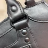 Biker bag Black Size: 33cm - Image 2