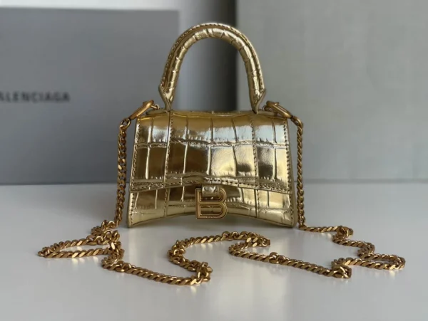 Balenciaga Hourglass Bag Orange Size: 169 Size: 12104.5cm