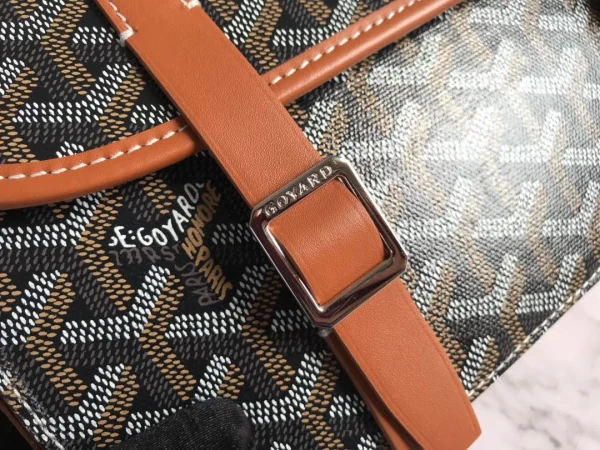 Belvdre double strip messenger bag Model: GY020098 Size: 22*17*9.5Cm - Image 6