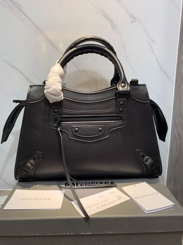 Biker bag Black Size: 33cm