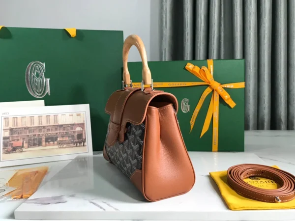 Goyard mini Saigon Saigon bag Size: 20x14.59cm H25cm - Image 9