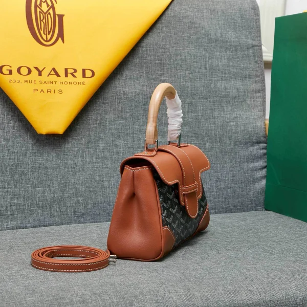 goyard saigon bag size:18*15*20*9cm - Image 7