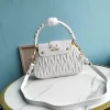miu miu bronze metal white Model: 5BH188 size: L16.5, H24, W6.5 - Image 9