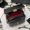 Black Vintage Backpack Size:20x19x8cm - Image 4