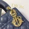 Blue Sheepskin Bag Size: 17cm - Image 6