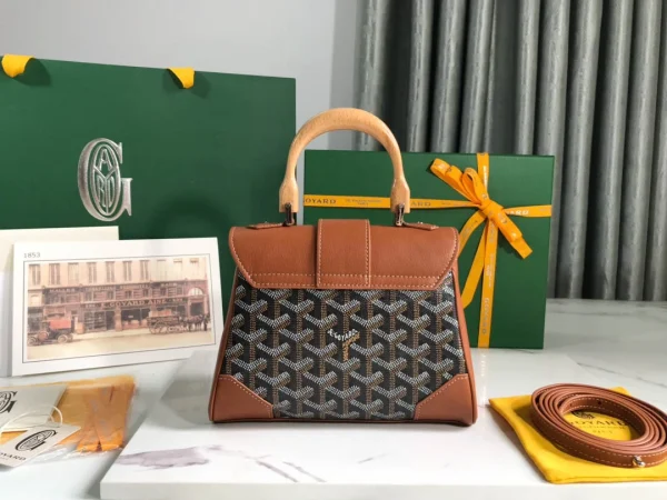 Goyard mini Saigon Saigon bag Size: 20x14.59cm H25cm - Image 8